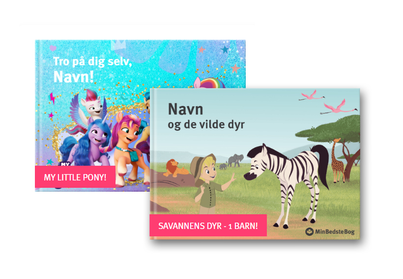 Gaver til børn personlig bog