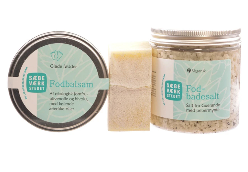 Julegave til kvinder - Fodplejepakken