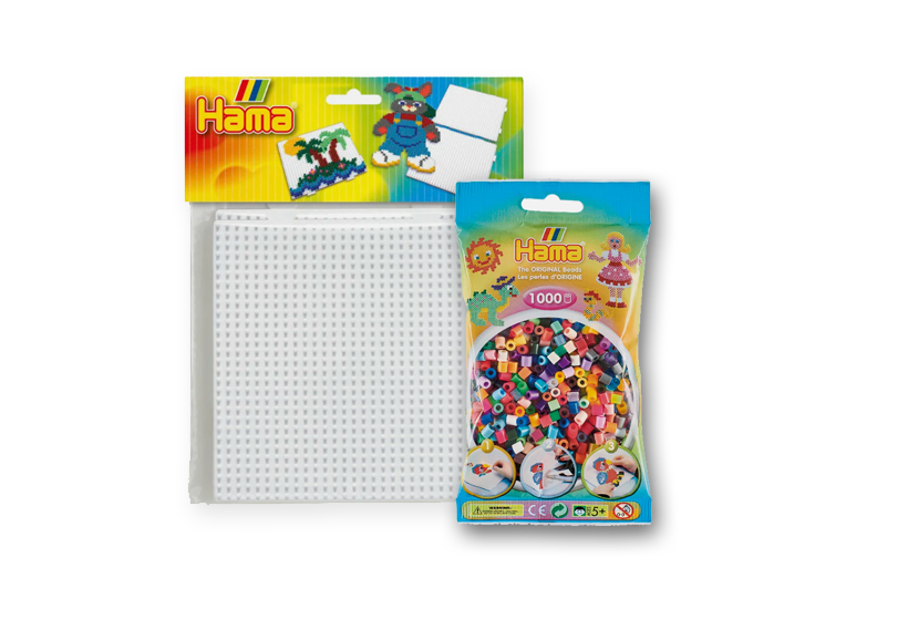 Mandelgave pige perler