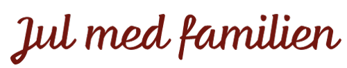Jul med familien